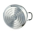thumbnail image 5 of Venus Stainless Steel Low Stock Pot with Glass Lid 4.2-qt. (4 L) Soup Pot Low Casserole Cooking Pot Suitable for Induction Stove Cookware, 5 of 9
