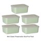 thumbnail image 5 of Contenedores de almacenamiento de PP Advancent 5 piezas Verde, 5 of 6