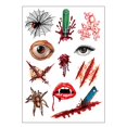 thumbnail image 2 of Beauty Tools Environmental Protection Waterproof Halloween Tattoo Stickers Scary Scar Sticker, Beauty Tools for Women, 2 of 3