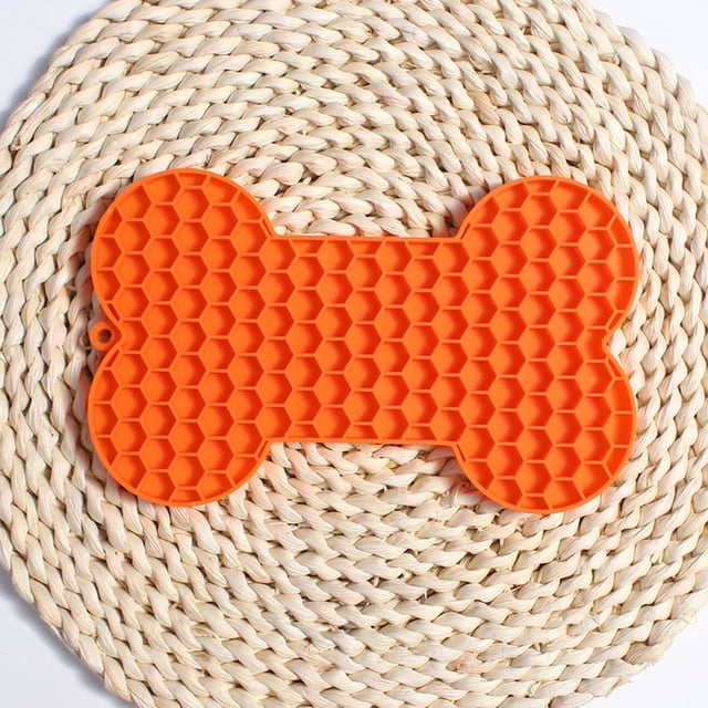 Interactive Pet Slow Feeder Lick Mat Pads With Suction Cups For Dogs And Cats Wet Food Feeding Solution