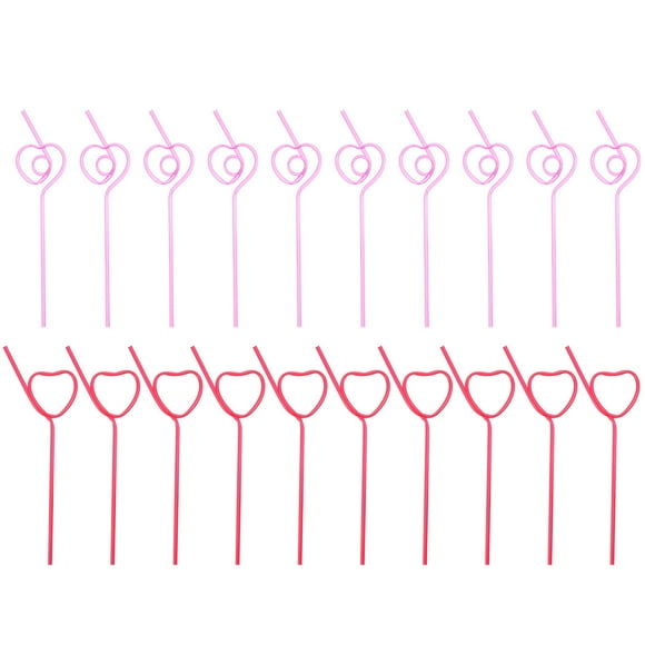 WORGEOUS 40 Uds pajitas moldeadoras reutilizables pajitas para beber pajitas retorcidas pajitas de plástico