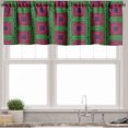 thumbnail image 3 of Ambesonne Oriental Green Valance & Curtain, Geometric Folk Motif, 55"x24", Multicolor, 3 of 7