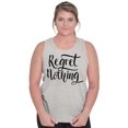 thumbnail image 5 of Regret Nothing Inspiring YOLO Motivate Tank Top Tee Shirt Women Brisco Brands S, 5 of 5
