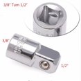 thumbnail image 2 of 3/8 Hole 1/2 Head Adapters Craftsman Reducers head adapters Chrome Vanadium Steel Extensions Sockets Converter Tool, 2 of 5