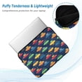 thumbnail image 2 of FORMRS 15-15.6 inch Laptop Sleeve Case Soft Carrying Quilted Computer Bag Cover, Rainbow Space Cat, 2 of 7
