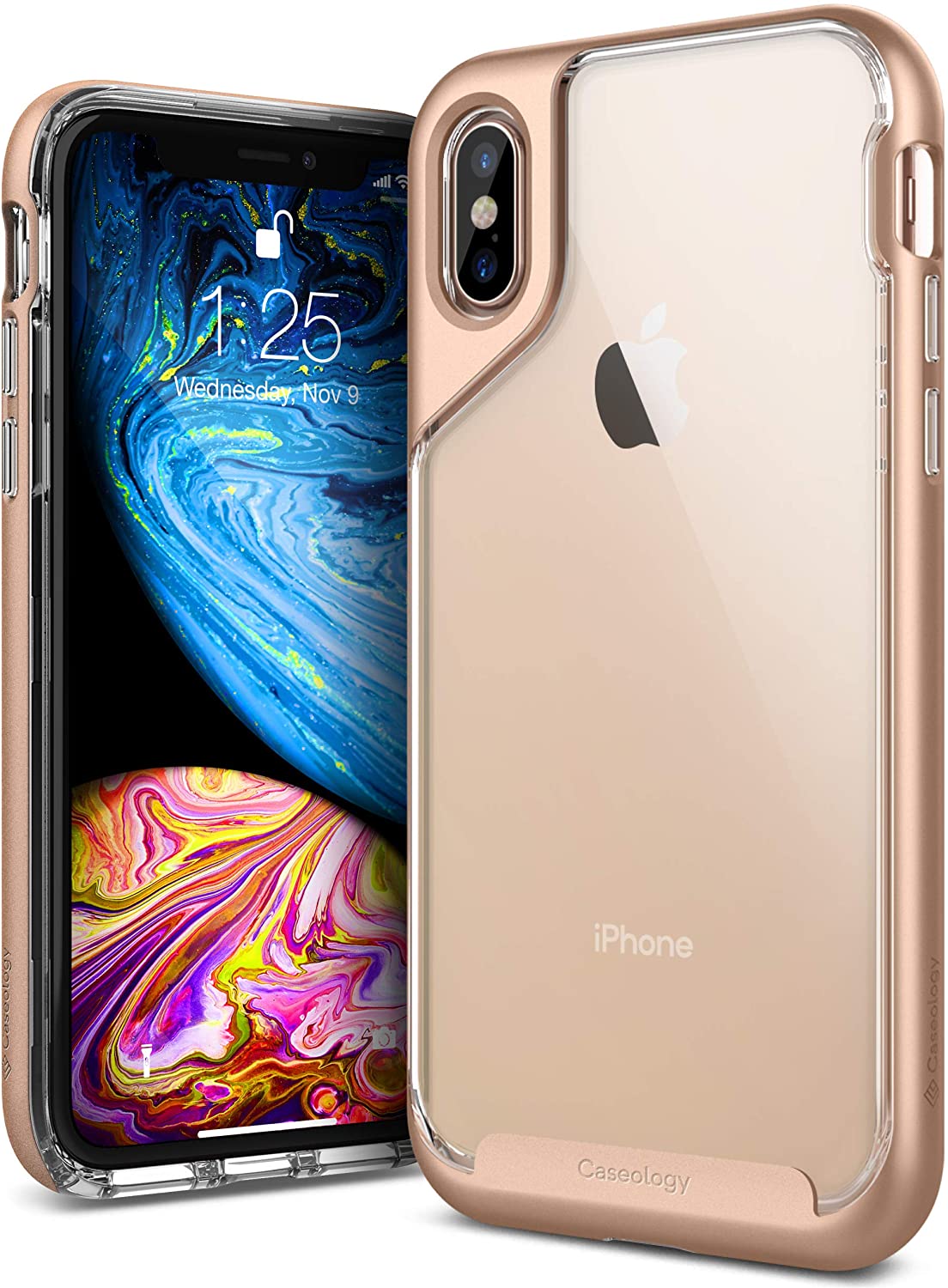 Iphone Xs Case Iphone X Case Caseology Skyfall For Apple Iphone Xs X Gold Walmart Com Walmart Com