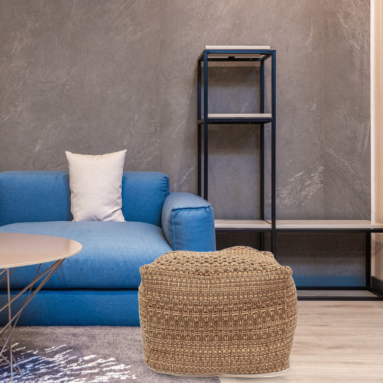Couch Tatami Floor Cushion Cushion Cover Floor Poufs Footrest Cozy Japanese Cushion Cover Product Seaweed Cotton Linen