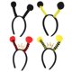 thumbnail image 5 of KAKOWELY 4 diademas de abeja con tentáculos de abeja, aros para el pelo, recuerdos de fiesta de abejas, accesorios para el cabello de abejas, 5 of 5