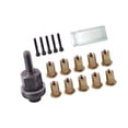 thumbnail image 2 of Adaptador de taladro para herramienta de tuerca de remache compacto con tuercas mandril de repuesto resistente M3 a para muebles de fabricación de M6, 2 of 8