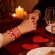 thumbnail image 5 of Pulsera de cerámica con adornos navideños, juego de 5 pulseras de corazón para San Valentín para mujer, pulsera roja con cuentas de arcilla polimérica y corazón, decoraciones de Halloween, decoración, 5 of 6