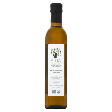 Sitia Roots Organic Extra Virgin Olive Oil, 17 fl
