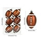 thumbnail image 3 of Juego de bolas colgantes de fútbol y baloncesto para árbol de Navidad | Adornos de plástico multicolor de 7 cm | Bolas de espejo de colores para decorar fiestas | Árbol de Navidad, guirnalda,, 3 of 6