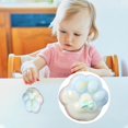 thumbnail image 5 of Taba squeezed Paw, Paw squeezed Toys, Cute Tri-Color Squeeze Toys for Stress Relief and Relax, Sticky squeezed Fidget Toys for Party Favors Novelty Things Birthday Gift(Light Blue), 5 of 5