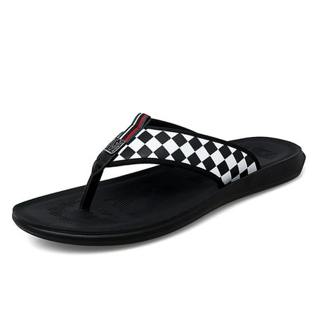 

Engtoy Men s Flip Flops Comfortable Slide Sandals Arch Support Casual Beach Summer Thong Slipper