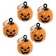 thumbnail image 1 of Halloween Pumpkin Pendant Pet Collar Charm for Decor 5 Pieces Copper, 1 of 5
