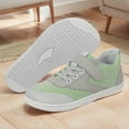 thumbnail image 4 of Zapatos Horma Ancha Likrtyny para Zapatos Descalzos Deportivos Casuales Suela Blanda Gris 35, 4 of 9