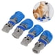 thumbnail image 5 of piezas de zapatos cómodos lindos antisuciedad para interiores para perros y mascotas con gancho y bucle azul (L), 5 of 5
