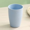 thumbnail image 1 of suxuMhao Gobelets en Plastique pour Boire en Paille de Blé - Bleu, 300-400 ml, 5 Pcs, Gobelets en Plastique Réutilisables, Gobelets en Paille de Blé pour Boire, Gobelets en Plastique Sans BPA, Gobelets Pratiques pour Boire, 1 of 5