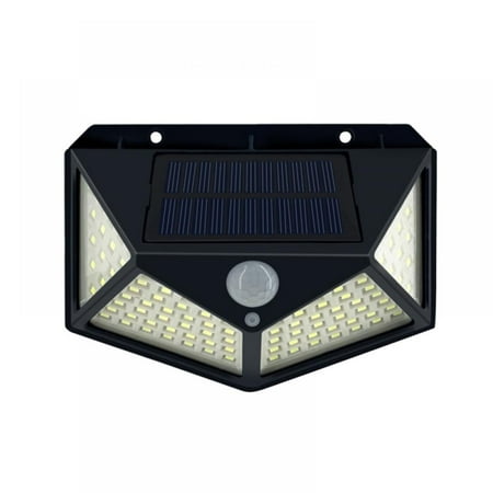 

100 LED Glows Sensor Lights Outdoor 2000LM Super Bright Solar Lights Outdoor 270°Wide Angle Wireless Waterproof Solar Security Lights for Garden Patio Yard Garage