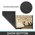 thumbnail image 4 of Coffee Vintage Chef Kitchen Pattern Kitchen Rug Set Of 2,Kitchen Rugs Mats with Dirty Resistance,washable,water Proof,kitchen Rugs and Mats 17.7x24+17.7x48inch, 4 of 7