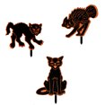 thumbnail image 1 of Bewildely Decoración de Jardín Halloween Kits de 3 Juegos Color Negro, 1 of 6