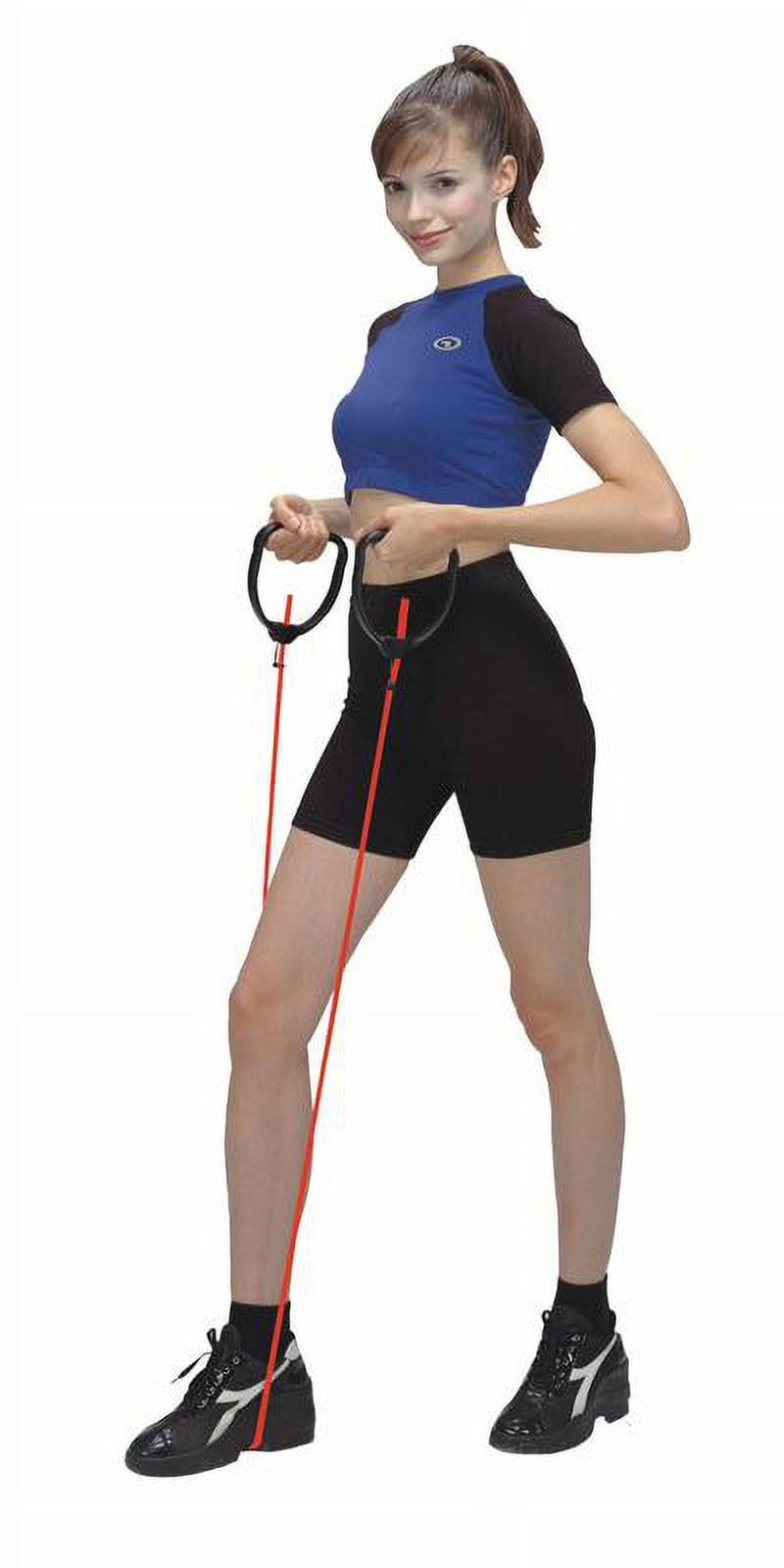CanDo Hold-Rite Exercise Resistance Tubing handle, 10 pair
