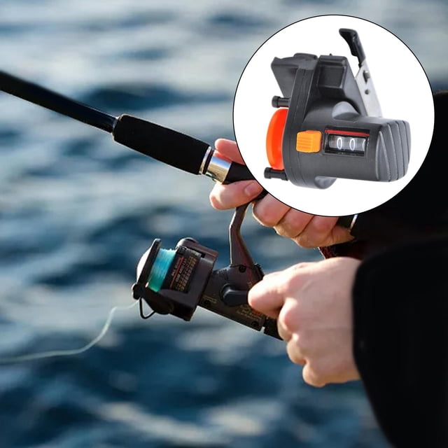 Contador de línea de pesca Sharpla Digital medidor de profundidad herramienta de contraataque para barco