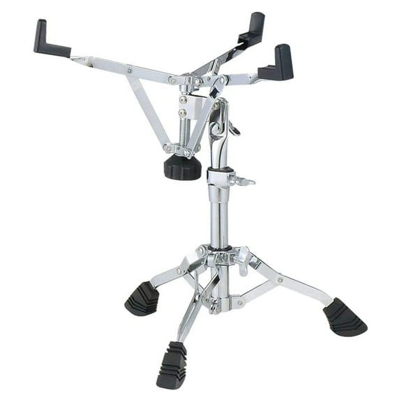 Stage Master Low Snare Drum Stand - Double Braced Legs, Adjustable Height - Ideal for Deep Snares & Young Drummers - HS40LOW