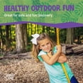 thumbnail image 3 of Jack and June Green Playset Rope and Disc Swing with Leg Safety Protector and Fully Adjustable Rope, 3 of 6