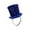 Blue, variant on Nicky Bigs Novelties Adult Mini Glitter Mesh Top Hat Headband - Tiny Ringmaster Gatsby Chorus Dancer Tall Hat - Leprechaun Topper Halloween St Patricks Costume Accessory, Purple, One Size