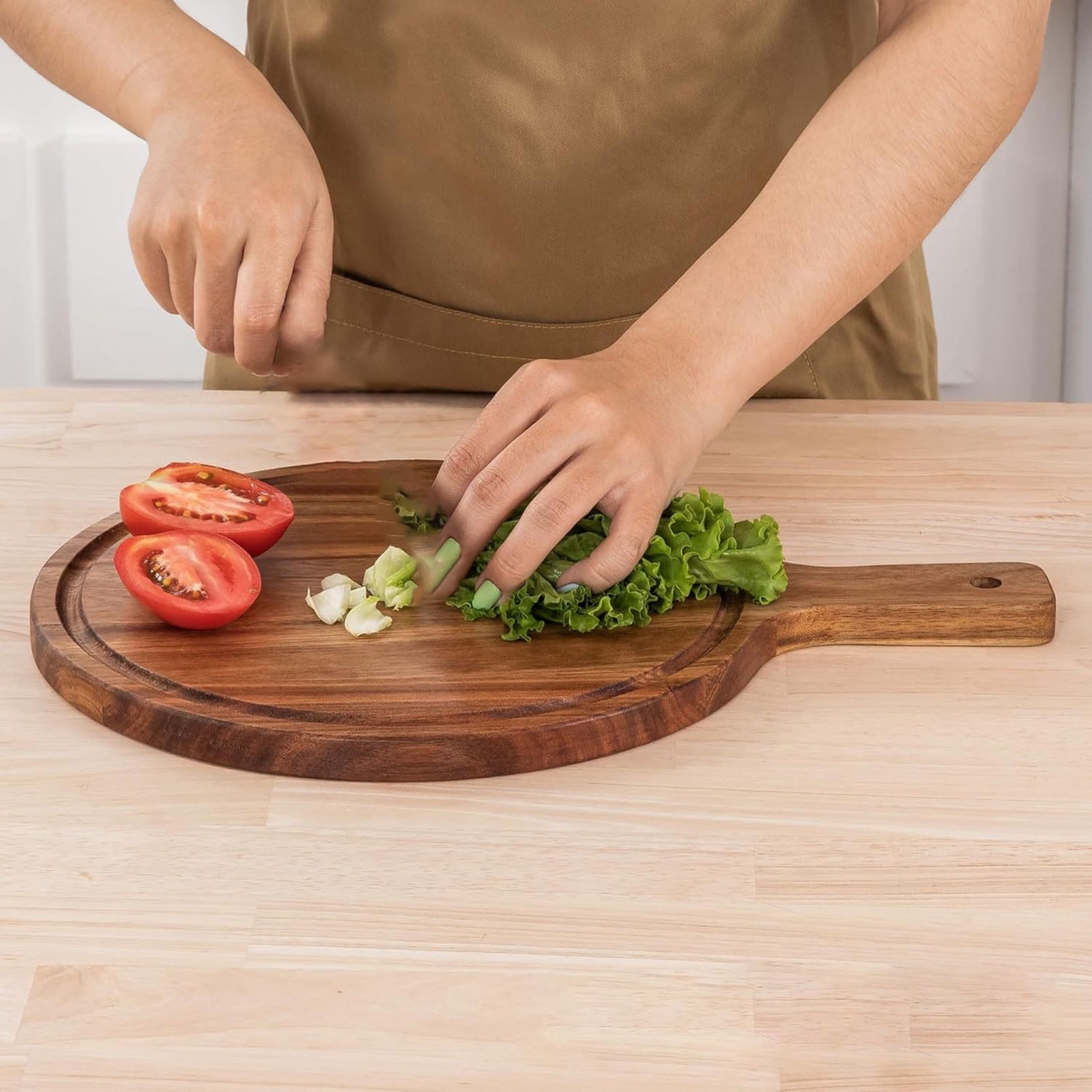 Handheld Pizza Pan Materials For Outdoor Picnics And Family Gatherings Bread Serving Board