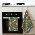 thumbnail image 4 of Disketp Cute Animal Forest Waffle Weave Kitchen Dish Cloth,Super Absorbent Kitchen Dish Towels 16*26 Inches for Dish Rags Washing Dishes, Drying Dishes, 4 of 7