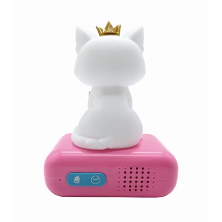 Alarm Clock with Cat 3D design Night Light and sound effects