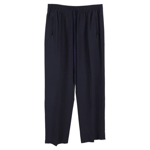 Pre-Owned Chlo Drawstring Trousers in Navy Blue Polyester