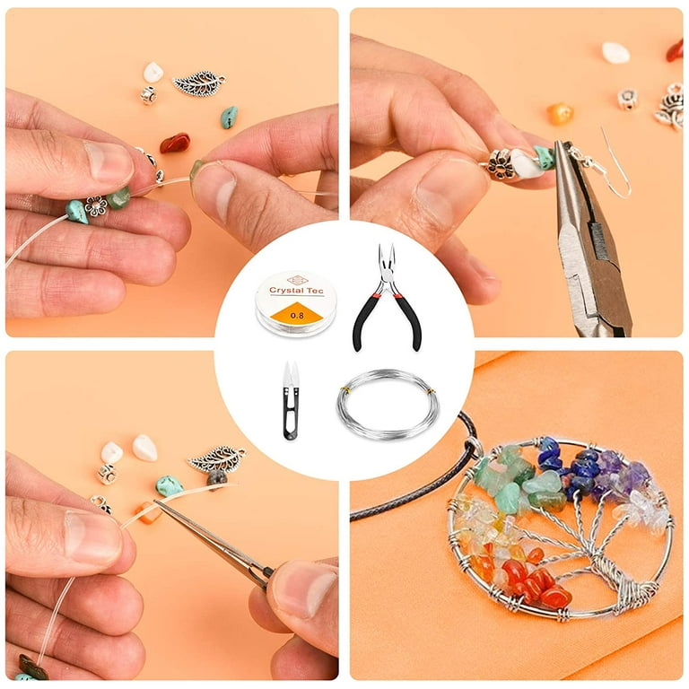Bracelet Making Kit Jewelry Making Supplies with Beads Pendant DIY