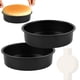 thumbnail image 1 of Set de 2 Moldes Redondos de Acero al Carbono de 10 Pulgadas Antiadherentes para Pasteles por Capas y Pizza, 1 of 5