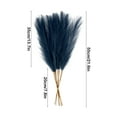 thumbnail image 3 of CuiLiyq Halloween Artificial Flowers for Decoration, Faux Pampas Grass, Suitable for Festival Wedding Party Decoration, Contemporary Interior Decor (Blue), 3 of 6