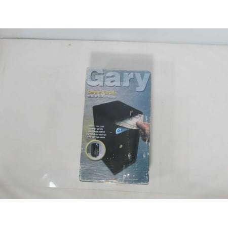 Refurbished FireKing Gary Trim Safe, 6W x 7D x 12H, Elec. Lock, 0.2 Cu. Ft.