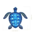 Wall Metal Art Decorations Sculpture Iron Decor Turtle Sea Animal