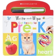Write and Wipe Get Ready for Pre-K: Scholastic Early Learners (Write and Wipe) (Board Book)