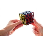 Mefferts Hollow Cube - The Original 3x3 Transparent Cube Brainteaser Puzzle from Recent Toys - Travel Friendly Fun for Ages 9 to Adult