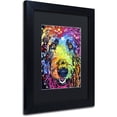 thumbnail image 2 of Trademark Fine Art "Irish Wolfhound" Canvas Art by Dean Russo, Black Matte, Black Frame, 2 of 4