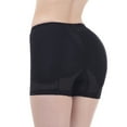 thumbnail image 2 of SWSMCLT Women's Butt Lifter Shapewear Shorts Padded Mesh Boyshorts Tummy Control Dip Lifting Underwear Seamless Thigh Slimmer Hip Enhancer Body Shaper Panties Black Medium, 2 of 4