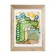 thumbnail image 4 of Exposición de marco de arte infantil - tamaño A4 8,3x11,8 pulgadas, contiene entre 50 y 150 obras de arte, apertura magnética, montaje horizontal o vertical en la pared para dibujos y fotos, 4 of 8