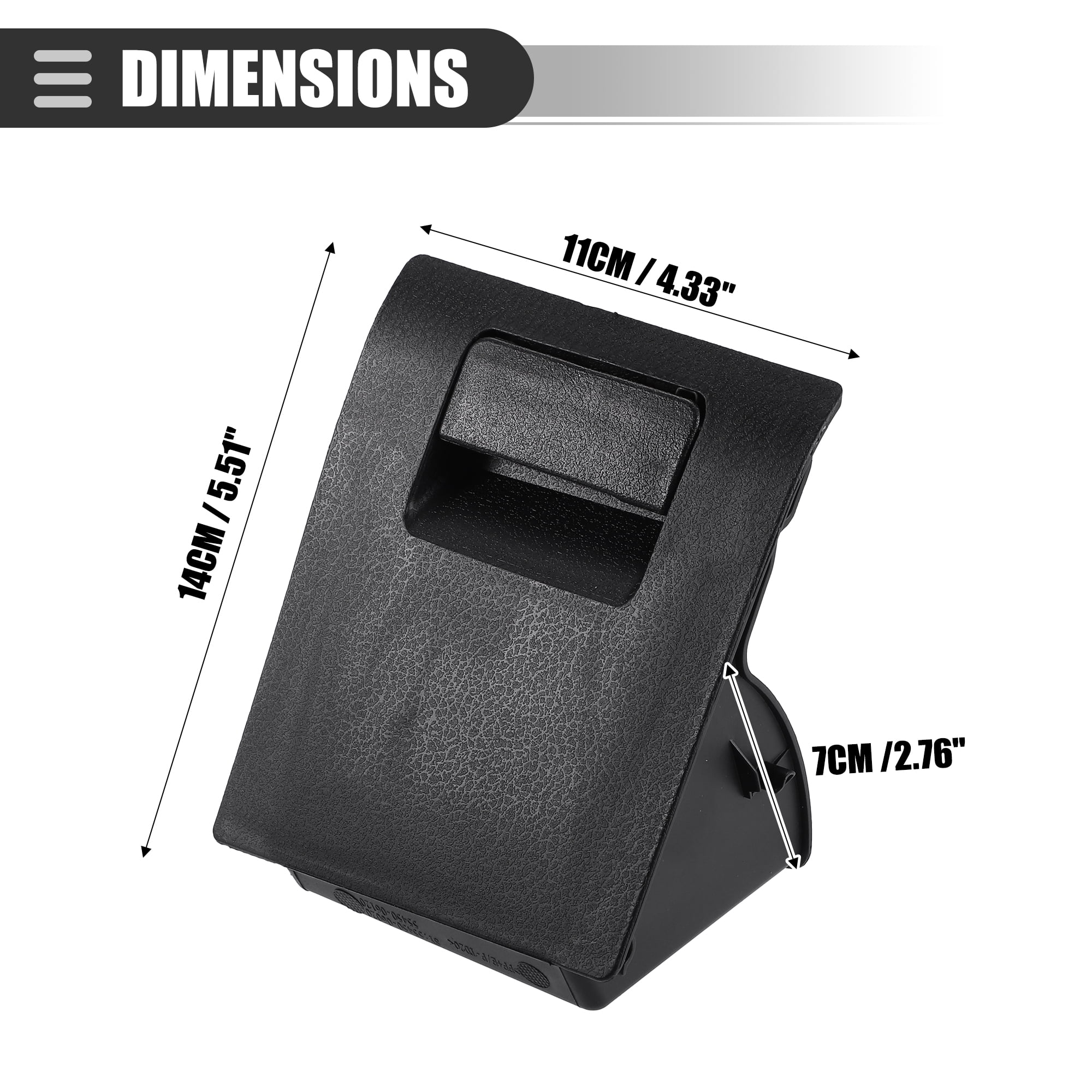 Unique Bargains Coin Change Box Holder Interior Storage for Toyota Camry 2018-2022
