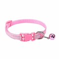 thumbnail image 2 of Set of 12 PCS Cat Collars, Adjustable Length, Kitten Collar, Pretty Accessory for Cats and Pets, 2 of 5