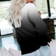 thumbnail image 4 of ICHUANYI Clearance Women's Fashion Printed T-shirt Long Sleeves Blouse Round Neck Casual Tops Sweatshirt Hoodies(Black, L) ICHUANYI WER2023081205099, 4 of 5