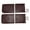 Brown, variant on Riousery Rain Gutter Downspout Splash Block Extension Weather Proof PP Drain Tray For Outdoor Landscape Protection Against Rain Green (23.62 inches / 60 cm)