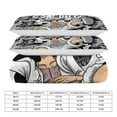 thumbnail image 4 of 3 Piece Comfortable Bedding Set One Piece Luffy Duvet Cover Twin Bed with 2 Pillowcase 102"x90", 4 of 8