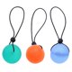 thumbnail image 1 of 3 piezas de empuñaduras de mano fortalecedor de agarre de dedos, terapia de bolas, ejercicio, exprimir huevos, bolas de estrés con cuerdas, equipos de fitness (verde / naranja / azul), 1 of 4